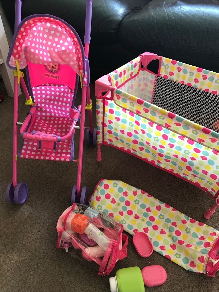 minnie mouse pram toy